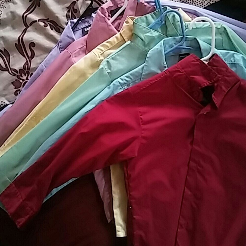 Boys 6-7 Button down collard shirt